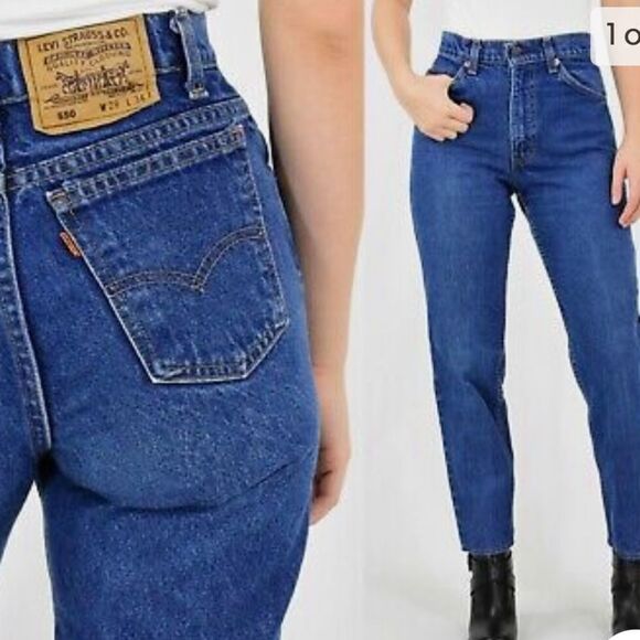 LEVI’S  550’s 8 med relaxed boot cut - Picture 1 of 12